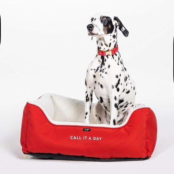 Kate Spade Call It A Day Large Dog Pet Bed NWT - Picture 1 of 7